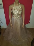 Jurk (572), Maat 38/40 (M), Overige typen, Beige, Ophalen of Verzenden