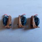 Drie leuke spechten aan boom., Ophalen of Verzenden, Zo goed als nieuw