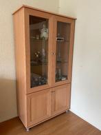 Vitrinekast, Huis en Inrichting, Kasten | Vitrinekasten, Ophalen, 50 tot 100 cm, Zo goed als nieuw, 150 tot 200 cm