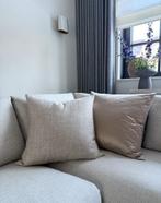 Kussen sierkussen Claudi 60x60 cm zand beige, Huis en Inrichting, Woonaccessoires | Kussens, Ophalen of Verzenden, Zo goed als nieuw