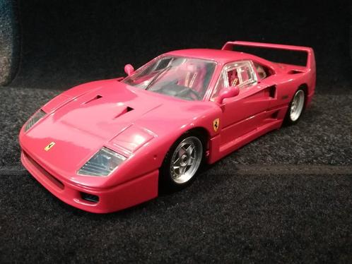 Ferrari F40 - Rood - 1:18 - Summer deal -29% !!, Hobby en Vrije tijd, Modelauto's | 1:18, Zo goed als nieuw, Auto, Hot Wheels