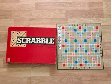 Scrabble vintage met houten bordjes en letters izgs beschikbaar voor biedingen