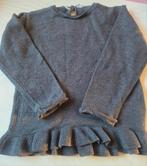 Longsleeve grijs meisje maat 98/104, Kinderen en Baby's, Kinderkleding | Maat 98, Meisje, Ophalen of Verzenden, Zo goed als nieuw