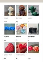 Kaarsmallen te koop - Diverse modellen!, Nieuw, Ophalen of Verzenden, Kaars, Minder dan 25 cm