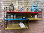 Vintage dubbel retro wandrek Tomado Holland met extra plank, Huis en Inrichting, Ophalen of Verzenden, Gebruikt