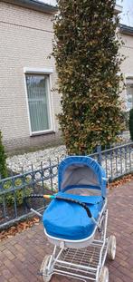 Kinderwagen wandelwagen teutonia blauw, Kinderen en Baby's, Kinderwagens en Combinaties, Gebruikt, Combiwagen, Met reiswieg, Ophalen