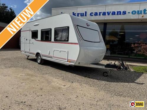 Bürstner Premio 490 TK 6 persoons stapelbed, Caravans en Kamperen, Caravans, Bedrijf, tot en met 6, 1000 - 1250 kg, Overige, Bürstner