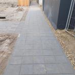 stoep of grindtegels gevraagd, Tuin en Terras, Tegels en Klinkers, Gebruikt, Ophalen of Verzenden, 10 m² of meer, Beton