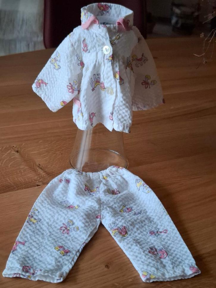 Pyjama voor Wildebras pop (1963), Verzamelen, Poppen, Zo goed als nieuw, Pop, Ophalen of Verzenden