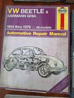 VW Kever & Karmann Ghia e andere Reparatiehandleiding Haynes, Ophalen of Verzenden, Volkswagen