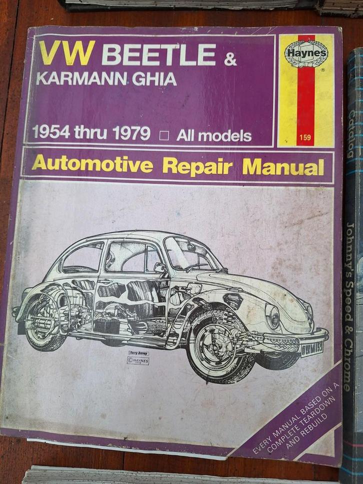 VW Kever & Karmann Ghia e andere Reparatiehandleiding Haynes, Boeken, Auto's | Boeken, Volkswagen, Ophalen of Verzenden