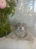 DE verzilverde suikerpot izgst vintage, Ophalen of Verzenden, Zilver