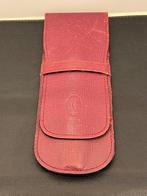 Cartier Pen Etui Vintage Bordeaux Rood, Verzamelen, Pennenverzamelingen, Ophalen of Verzenden, Gebruikt, Overige typen, Overige merken