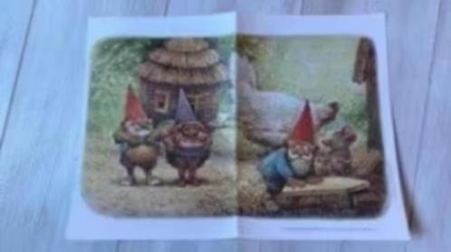rien Poortvliet illustratie/ poster:de kabouter ( vakantie), Verzamelen, Overige Verzamelen, Zo goed als nieuw, Ophalen of Verzenden
