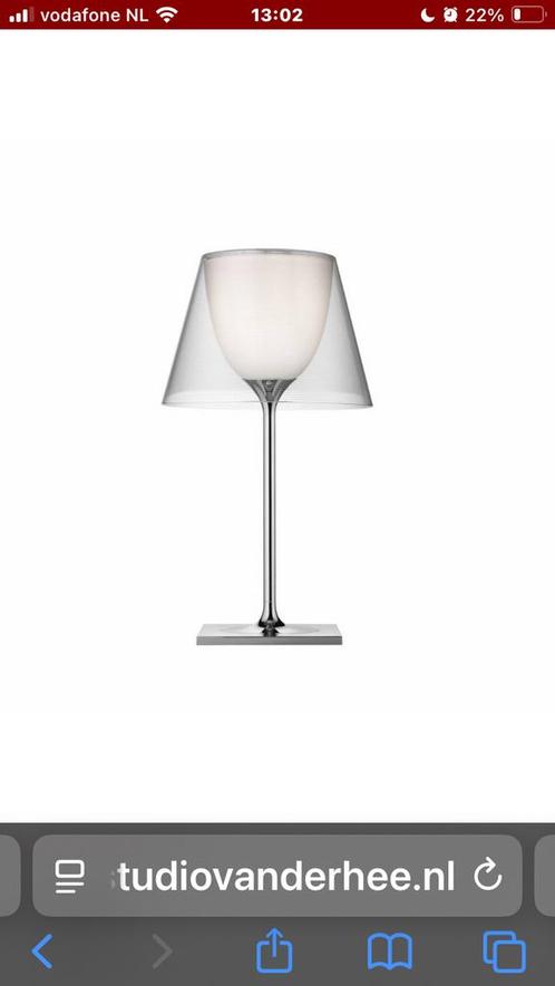 Flos Tafellamp - Modern Design, Huis en Inrichting, Lampen | Tafellampen, Nieuw, Minder dan 50 cm, Glas, Ophalen of Verzenden