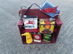 Oliekabinet, Shell,mobiloil, BP,Texaco., Verzamelen, Ophalen, Gebruikt