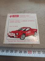 Team croky lancia stratos, Verzamelen, Ophalen of Verzenden, Zo goed als nieuw