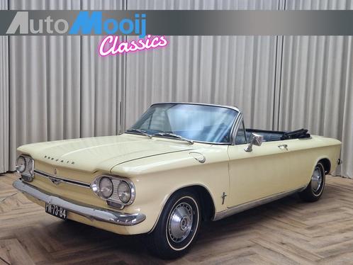 Chevrolet CORVAIR MONZA 900 *NL Kenteken* Cabrio, Convertibl, Auto's, Oldtimers, Bedrijf, Te koop, Lederen bekleding, Open dak