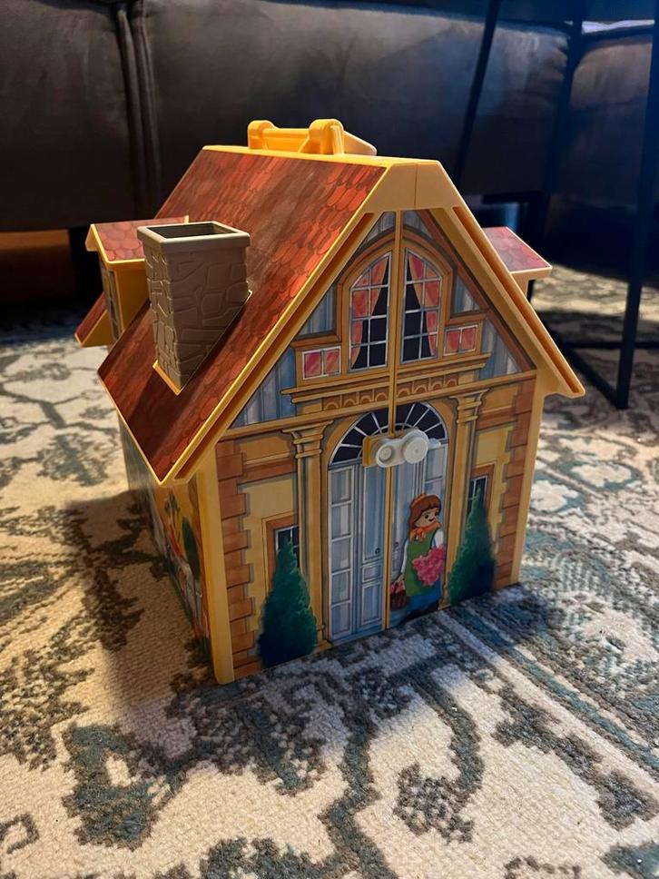 Playmobil Poppenhuis met Accessoires, Kinderen en Baby's, Speelgoed | Poppenhuizen, Gebruikt, Poppenhuis, Ophalen