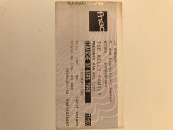Entree-Ticket Concert The Kelly Family (gebruikt) beschikbaar voor biedingen