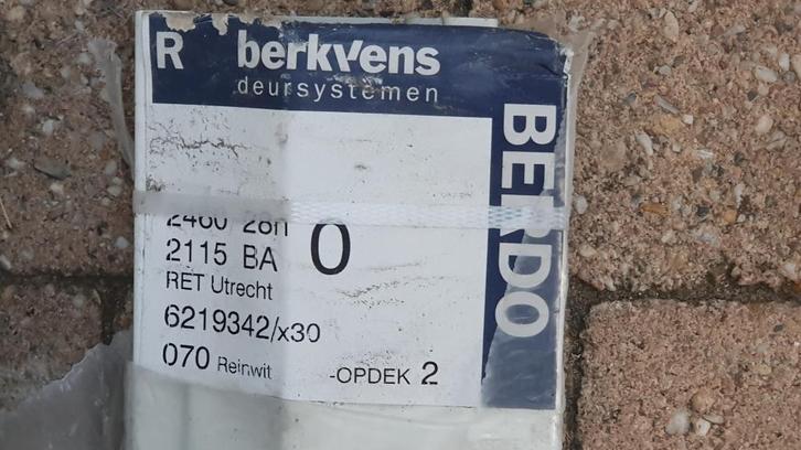 Stalen deurkozijn opdek, Doe-het-zelf en Verbouw, Kozijnen en Schuifpuien, Nieuw, Deurkozijn, Metaal, 225 cm of meer, Minder dan 75 cm