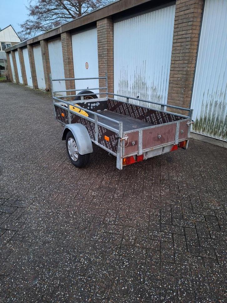 Te koop enkelasser, Auto diversen, Aanhangers en Bagagewagens, Ophalen of Verzenden