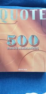 Quote 500 editie 2024, Ophalen, Zo goed als nieuw