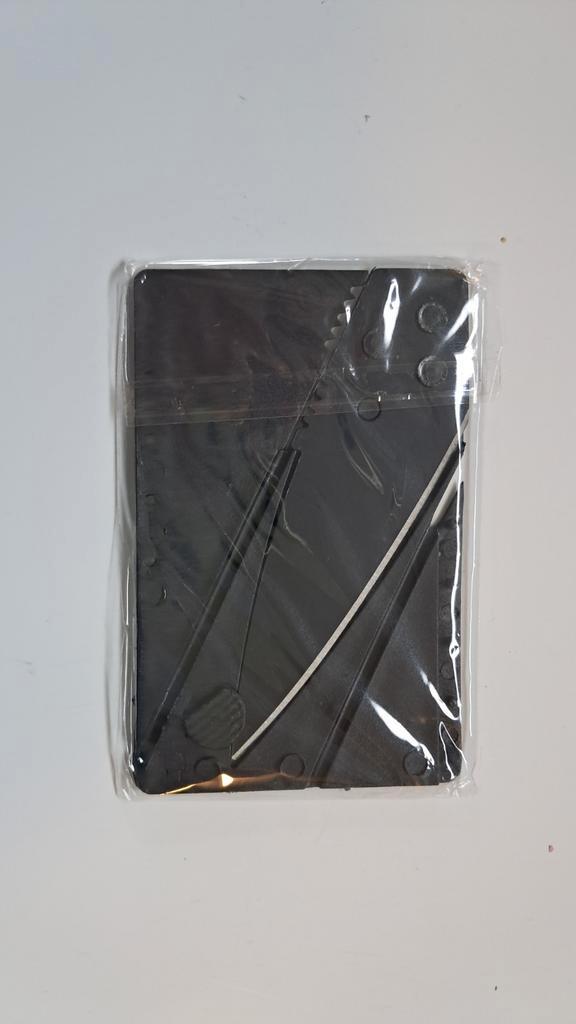 Zakmes in creditcard formaat, Caravans en Kamperen, Kampeergereedschap, Nieuw, Ophalen of Verzenden