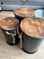 Bijzet tafel salon tafel tonnen, Ophalen, Gebruikt