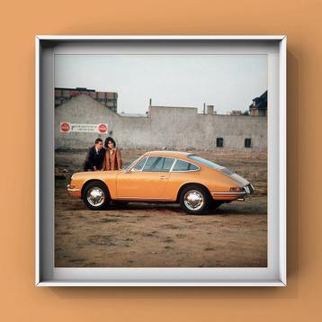 Fine art print Porsche 912 (Frankfurt 1967) – 40 x 40 cm beschikbaar voor biedingen