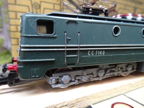 5842=Lima CC7140 van de Franse spoorwegen.288, Hobby en Vrije tijd, Modeltreinen | H0, Gebruikt, Wagon, Gelijkstroom, Lima, Ophalen of Verzenden