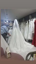 Bruidsjurk te koop, Kleding | Dames, Jurken, Maat 38/40 (M), Wit, Ophalen of Verzenden, Zo goed als nieuw