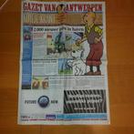 Speciale Kuifje krant "Gazet van Antwerpen" 9 januari 2004, Boeken, Eén stripboek, Ophalen of Verzenden, Zo goed als nieuw