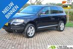 Volkswagen Touareg 3.6 V6 YOUNGTIMER TREKHAAK LEER, Auto's, Automaat, Gebruikt, Met garantie (alle), Zwart