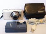 Canon Ixus 115 HS, accu, oplader, 28-112mm zoom, Full HD, Canon, Zo goed als nieuw, Geheugenkaart