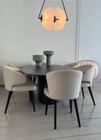 Minotti Aston dining chair set of 6, Ophalen, Wit, Nieuw, Vijf, Zes of meer stoelen