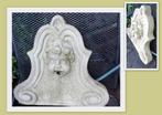 Betonnen ornament beeld fontein hangend plat hoofdje, Tuin en Terras, Tuinbeelden, Ophalen, Gebruikt, Beton, Overige typen