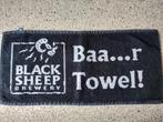 Black Sheep bier brewery bar handdoek, Verzamelen, Biermerken, Nieuw, Overige merken, Overige typen, Ophalen of Verzenden