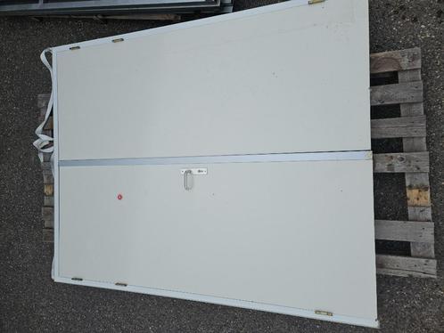 Dubbele deur + kozijn binnendeur deuren 217x176cm ( 028 ), Doe-het-zelf en Verbouw, Deuren en Horren, Gebruikt, Binnendeur, 215 cm of meer