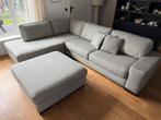 Hoekbank Saltillo met hocker Goossens, Ophalen, Gebruikt, Stof