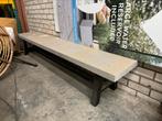 Tuinbank cento 250 cm, Tuin en Terras, Tuinbanken, Ophalen, Zo goed als nieuw, Aluminium
