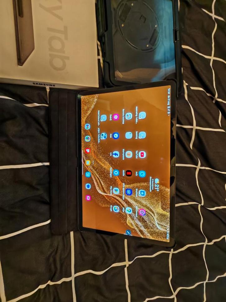 Samsung galaxy tab s8+ plus, Computers en Software, Android Tablets, Zo goed als nieuw, Ophalen of Verzenden