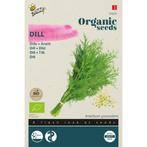 ZADENZAKJE Dille (Anethum graveolens) 100% biologisch, Ophalen of Verzenden, Voorjaar, Volle zon, Zaad