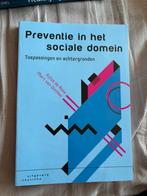 Sijtze de Roos - Preventie in het sociale domein, Sijtze de Roos; Mart van Dinther, Sociale wetenschap, Ophalen of Verzenden, Zo goed als nieuw
