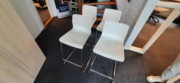 Barkruk IKEA Glenn (wit - 4 stuks) beschikbaar voor biedingen