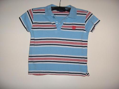 Goedkoop basic blauw wit rood katoenen polo shirt H&M mt 92, Kinderen en Baby's, Kinderkleding | Maat 92, Gebruikt, Jongen, Shirt of Longsleeve