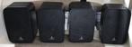 Behringer 1C-BK Ultra-Compact Monitor Speakers 4 stuks, Ophalen, Front, Rear of Stereo speakers, Overige merken
