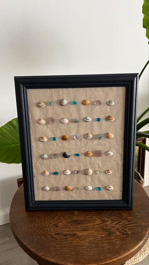 STRAND - zeeglas en schelpen, Huis en Inrichting, Woonaccessoires | Overige, Nieuw, Ophalen of Verzenden
