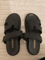 PRACHTIGE HERMES SLIPPERS (39), Slippers, Zwart, Nieuw, Ophalen of Verzenden