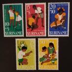 SURINAME - Kinderzegels 1967, Postzegels en Munten, Postzegels | Suriname, Verzenden, Postfris